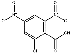 2-CHLORO-4,6-DINITROBENZOIC ACID Structure