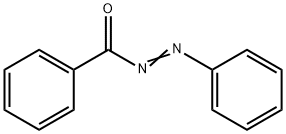 フェニル(フェニルアゾ)メタノン 化学構造式