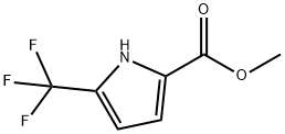 METHYL 5-(TRIFLUOROMETHYL)-1H-PYRROLE-2-CARBOXYLATE Struktur