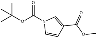 METHYL 1-BOC-1H-PYRROLE-3-CARBOXYLATE Struktur