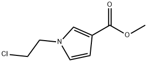 1-(2-氯乙基)-1H-吡咯-3-羧酸甲酯, 952182-31-9, 结构式