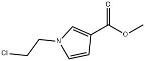 METHYL 1-(2-CHLOROETHYL)-1H-PYRROLE-3-CARBOXYLATE Structure