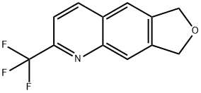 6-三氟甲基-[1,3]-二氧代并[4,5-G]喹啉,952182-57-9,结构式