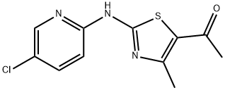 952183-70-9 1-{2-[(5-chloro-2-pyridinyl)amino]-4-methyl-1,3-thiazol-5-yl}-1-ethanone