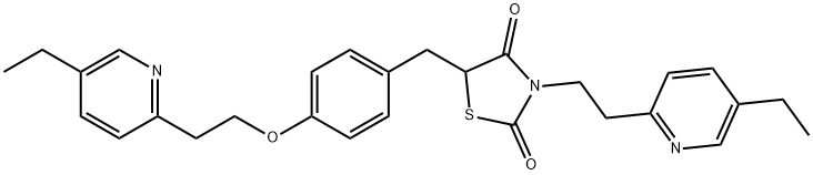 吡格列酮杂质C (EP), 952188-00-0, 结构式