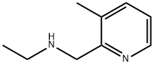 N-[(3-Methyl-2-pyridinyl)methyl]-1-ethanamine Struktur