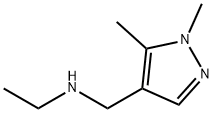 (1,5-二甲基吡唑-4-基)甲基-乙基-胺, 952195-00-5, 结构式