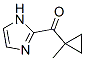Methanone,  1H-imidazol-2-yl(1-methylcyclopropyl)- Structure