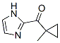 Methanone,  1H-imidazol-2-yl(1-methylcyclopropyl)- 结构式