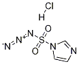 1H-Imidazole-1-sulfonyl azide hydrochloride Structure