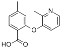 4-METHYL-2-[(2-METHYLPYRIDIN-3-YL)OXY]BENZOIC ACID Structure