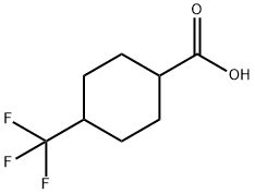 4-(Trifluoromethyl)cyclohexanecarboxylic acid Struktur