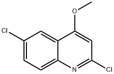 2,6-DICHLORO-4-METHOXYQUINOLINE 结构式