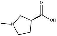 R-1-甲基-3-吡咯烷甲酸,952484-55-8,结构式