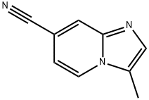 IMidazo[1,2-a]pyridine-7-carbonitrile, 3-Methyl- Structure