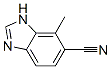 1H-Benzimidazole-6-carbonitrile,  7-methyl-|