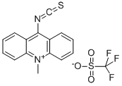 9-イソチオシアナト-10-メチルアクリジニウム 化学構造式