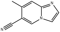 IMidazo[1,2-a]pyridine-6-carbonitrile, 7-Methyl-,952566-05-1,结构式