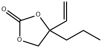 1,3-Dioxolan-2-one,  4-ethenyl-4-propyl- 化学構造式