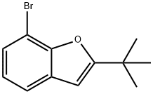 7-broMo-2-tert-bulylbenzofuran,952593-24-7,结构式