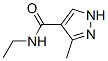 1H-Pyrazole-4-carboxamide,  N-ethyl-3-methyl- 结构式