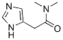 1H-Imidazole-5-acetamide,  N,N-dimethyl- Structure