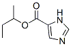 1H-Imidazole-5-carboxylic  acid,  1-methylpropyl  ester Structure