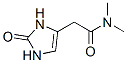 1H-Imidazole-4-acetamide,  2,3-dihydro-N,N-dimethyl-2-oxo- Structure