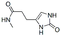 1H-Imidazole-4-propanamide,  2,3-dihydro-N-methyl-2-oxo- Struktur