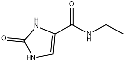 1H-Imidazole-4-carboxamide,  N-ethyl-2,3-dihydro-2-oxo- 结构式