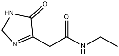 1H-Imidazole-4-acetamide,  N-ethyl-2,5-dihydro-5-oxo- Struktur