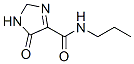 1H-Imidazole-4-carboxamide,  2,5-dihydro-5-oxo-N-propyl- Structure