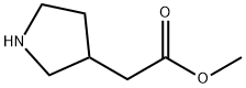 METHYL 2-(PYRROLIDIN-3-YL)ACETATE Structure