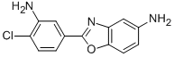 2-(3-AMINO-4-CHLOROPHENYL)-1,3-BENZOXAZOL-5-AMINE 化学構造式