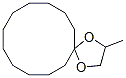 2-甲基-1,4-二恶螺[4.11]十六烷,953-78-6,结构式