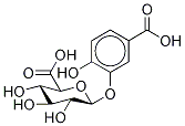 3,4-Dihydroxybenzoic Acid 3-O-β-D-Glucuronide Struktur