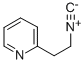 2-(2-ISOCYANOETHYL)PYRIDINE Structure