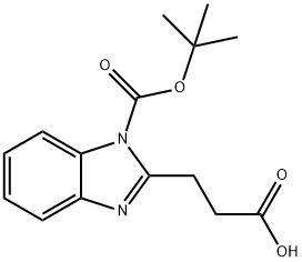 3-(1-(Tert-부톡시카르보닐)-1H-벤조[D]이미다졸-2-Yl)프로판산