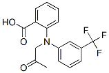 Benzoic  acid,  2-[(2-oxopropyl)[3-(trifluoromethyl)phenyl]amino]-,953069-28-8,结构式