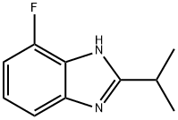 1H-Benzimidazole,  7-fluoro-2-(1-methylethyl)-,953071-94-8,结构式