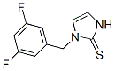 2,3-Dihydro-3-(3,5-difluorobenzyl)-1H-imidazole-2-thione|