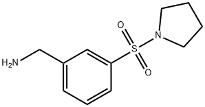 (3-(피롤리딘-1-일술포닐)페닐)메탄아민