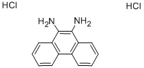 9,10-DIAMINOPHENANTHRENE DIHYDROCHLORIDE 化学構造式
