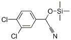 (3,4-Dichloro-phenyl)-trimethylsilanyloxy-acetonitrile,95392-03-3,结构式