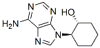 Adenine, 9-(2-hydroxycyclohexyl)-, trans- 化学構造式