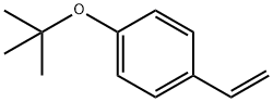 4-叔丁氧基苯乙烯,95418-58-9,结构式