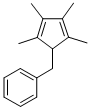 [(2,3,4,5-TETRAMETHYL-2,4-CYCLOPENTADIEN-1-YL)METHYL]BENZENE,95421-01-5,结构式