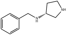 3-PyrrolidinaMine, N-(phenylMethyl)-, (3R) Struktur