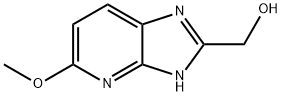 3H-Imidazo[4,5-b]pyridine-2-methanol,  5-methoxy- 化学構造式