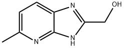 3H-Imidazo[4,5-b]pyridine-2-methanol,  5-methyl- 结构式